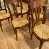 6 Camaret beech chairs