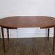 Danish teak dining table, 1960