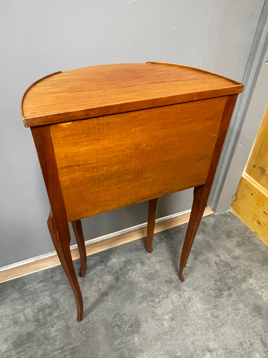 French demi-lune commode