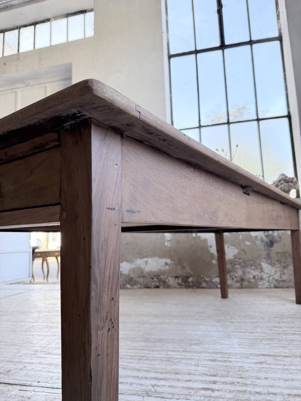 XL oak farmhouse table 1950 235cm