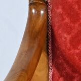 Pair of Cherry Wood Armchairs, Louis Philippe Period – 1st Part 19th
