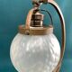 Brass table lamp in Jugendstil.