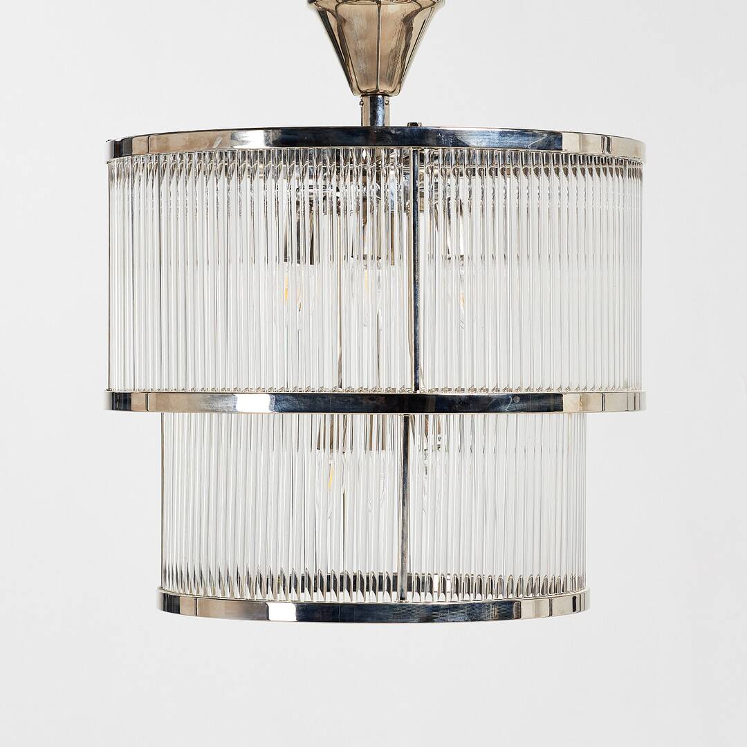 Contemporary suspension "Pasadena" in glass and metal by Eichholtz – Netherlands