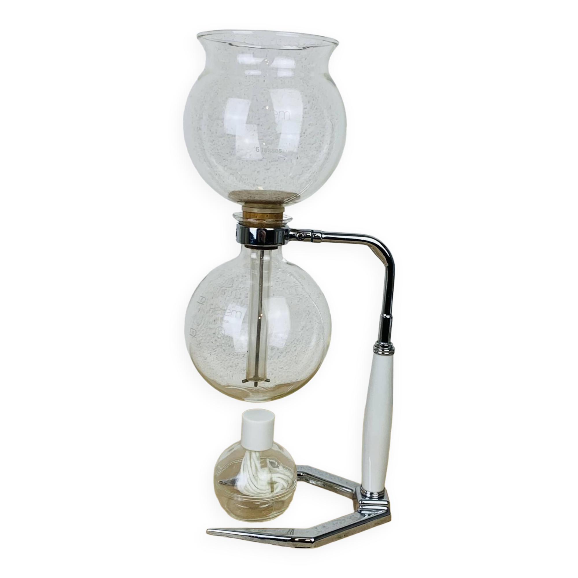 Hellem 6-cup vacuum coffee maker