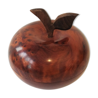 Pomme vide poche en bois