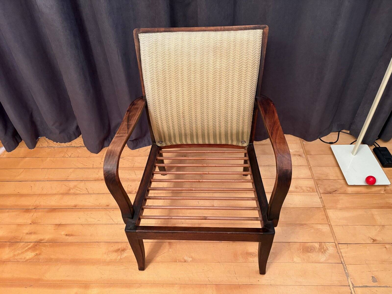 Vintage German armchair by Wilhelm Knoll, 1950s