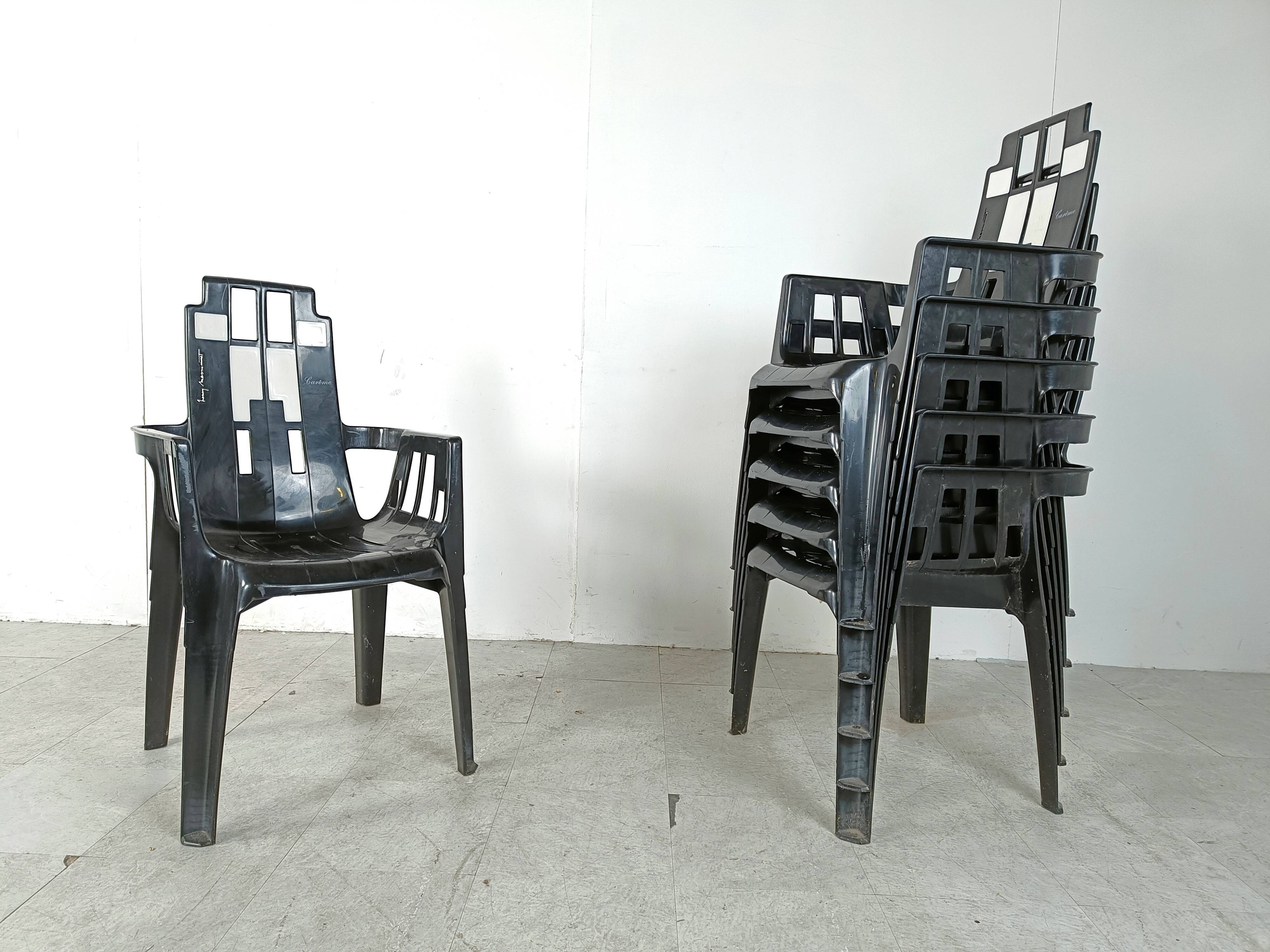 Boston Chairs by Pierre Paulin for Henry Massonnet, 1988, Set of 6