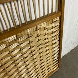 Rattan headboard