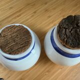 Ceramic spice jars, jam, honey