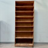 Large vintage wooden bookcase