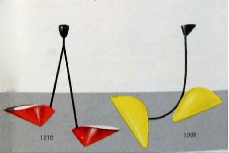 1960 Lustre by Josef Hurka for Napako, model 1208, original edition