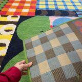 Modernist wool rug