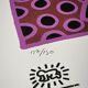 1990s Keith Haring Limited Edition Lithograph Numbered in Pencil.