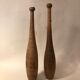 Old wooden juggling club