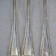 Fish service and its 6 silver-plated metal cutlery in the crossed ribbons model.