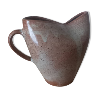 Stoneware pitcher