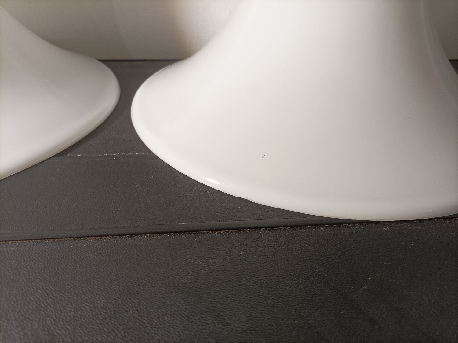 Pair of opaline suspension RAAK Amsterdam