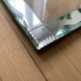 Old beveled mirror frame