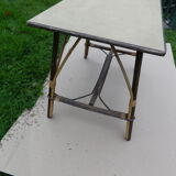 Bamboo coffee table
