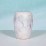 Vase W-Germany natural earth tones, vintage flower vase