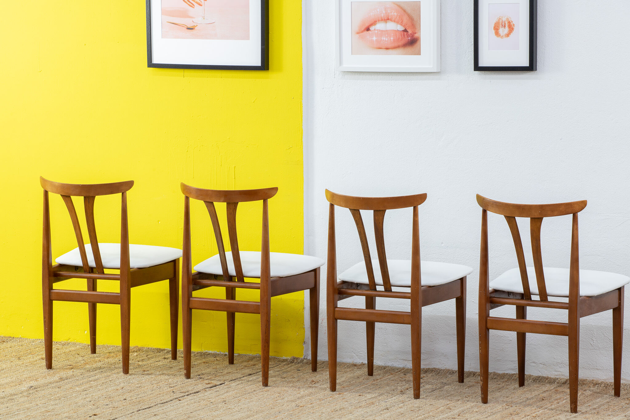 Vintage Scandinavian Chair – 47 cm