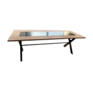 Table bois et acier