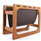 Salin mobler magazine holder - danish design teak