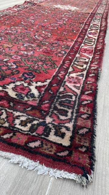 Tapis de couloir oriental époque Art déco