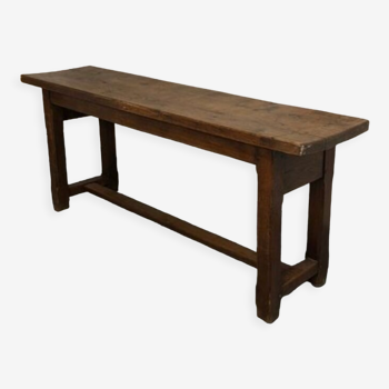Solid wood table, workbench