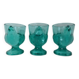 turquoise chicken egg cups
