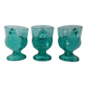 turquoise chicken egg cups