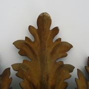 Pair of ceiling lamps, seventies