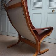 Leather Armchair by Ingmar Relling for Westnofa, Norway, 1970s