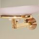 Jill Wall Light – Italian Design Arteluce 1980 – Brass & Opaline Glass