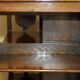 Antique Art Nouveau Victorian hand-carved revolving library.