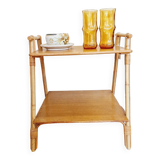 Rattan bedside