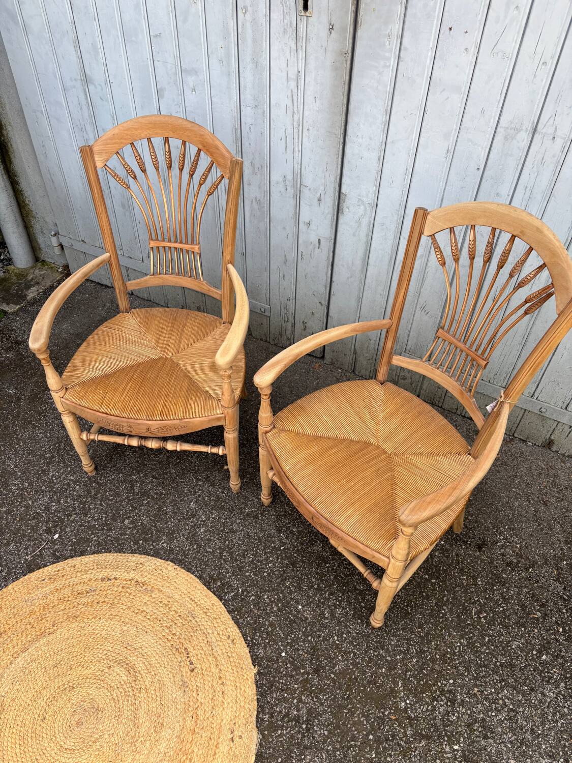 Pair of vintage armchairs