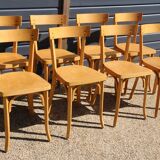 8 chaises baumann n°21 hêtre clair
