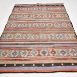 174x236Cm Antique Turkish Vintage Kilim Rug