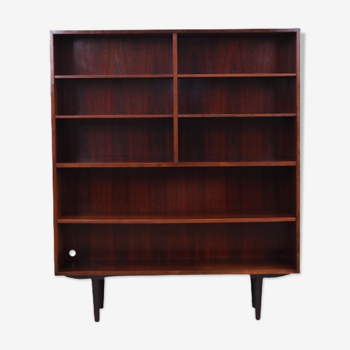 Rosewood bookcase, Danish design, 1960s, manufactured by Omann Jun