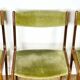 4 chaises danoise en palissandre 1960