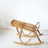Rattan foot rest