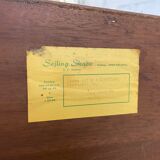 Vintage Scandinavian "highboard" teak sideboard by EW Bach for Sejling Skabe, 60s