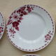 6 Earthenware dessert plates from St Amand Céranor Model Jane