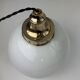 Suspension en opaline XL vintage