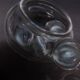 Oil painting on canvas title “pandora” marble series year 2022