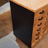 Craft cabinet with drawers