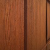 Teak highboard, Danish design, 1960s, designer: E.W. Bach