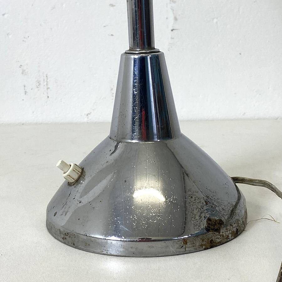 Vintage 50's chrome desk lamp