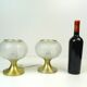 Beautiful Pair of Hollywood Regency bedside desk Lamps by Doria Germany